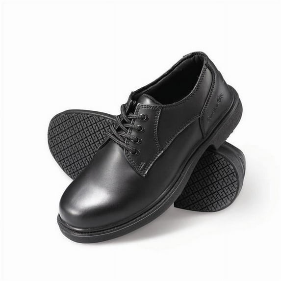 Genuine Grip 7100-8M Men's Comfort Oxford Work Shoes Black - 8 Medium