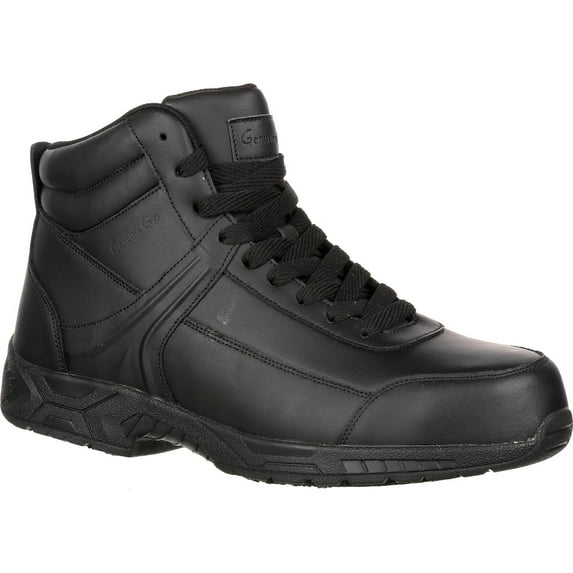 Genuine Grip Unisex Steel Toe Athletic High-Top Work Shoe Size 8.5(W)