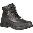 thumbnail image 1 of Genuine Grip 7800-10W Womens Slip-Resistant Waterproof Steel Toe Wide Work Boot, Black - Size 10, 1 of 5