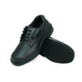 thumbnail image 1 of Genuine Grip Women's 720-10W Comfort Oxford Work Shoes Black  - Size 10 Wide, 1 of 2