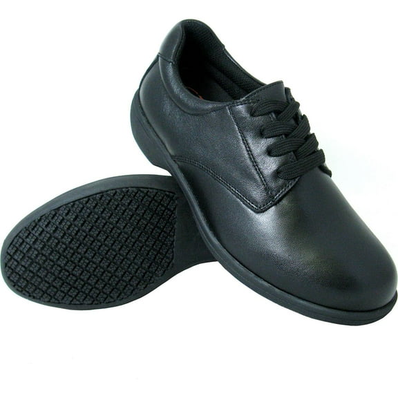 Genuine Grip Women's Slip-Resistant Oxford Size 7(W)