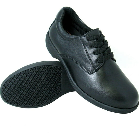 Genuine Grip Women's Slip-Resistant Oxford Size 7(W)