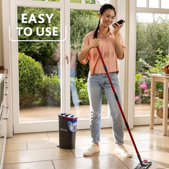 Genuine H2prO Mop Pads Replacement Heads, Machine Washable Microfiber for Hardwood Tile