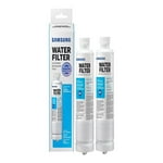 SAMSUNG Genuine Filters for Refrigerator Water and Ice, Carbon Block Filtration for Clean, Clear Drinking Water, DA29-00020B-2P, 2 Pack