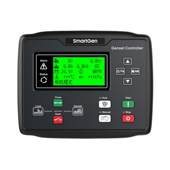 Genuine HGM6110NC RM Remote monitoring module Single Genset Controller RS485 USB Multilingual LCD Control Panel 1Pc