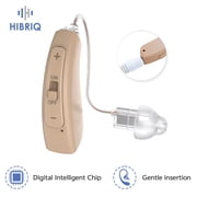 HIBRIQ Receiver-in-Canal Digital Hearing Aids with Noise Cancellation & Clear Sound for Seniors HH-1704