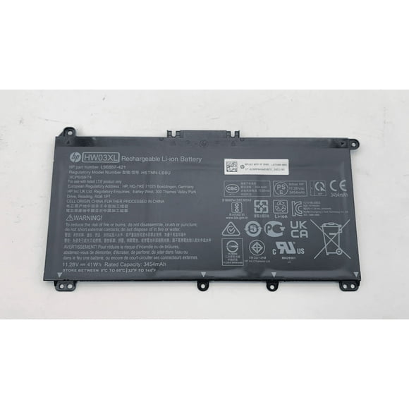 Genuine HP L97300-005 Laptop Battery For HP Pavillion HW03XL