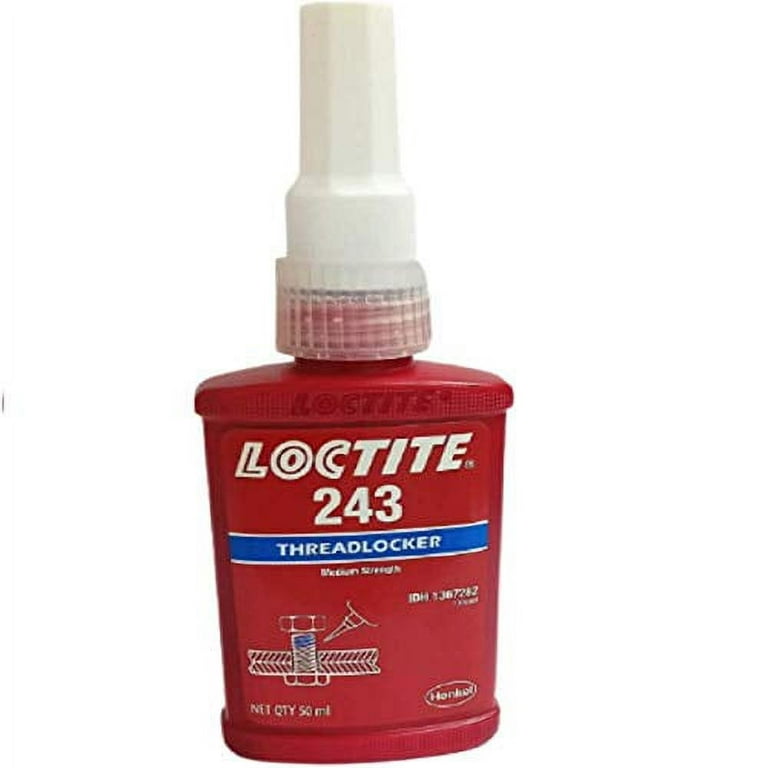 LOCTITE 243 Threadlocker Medium Strength, Oil Resistant 0.5 ml-2381943 -  Tools Direct
