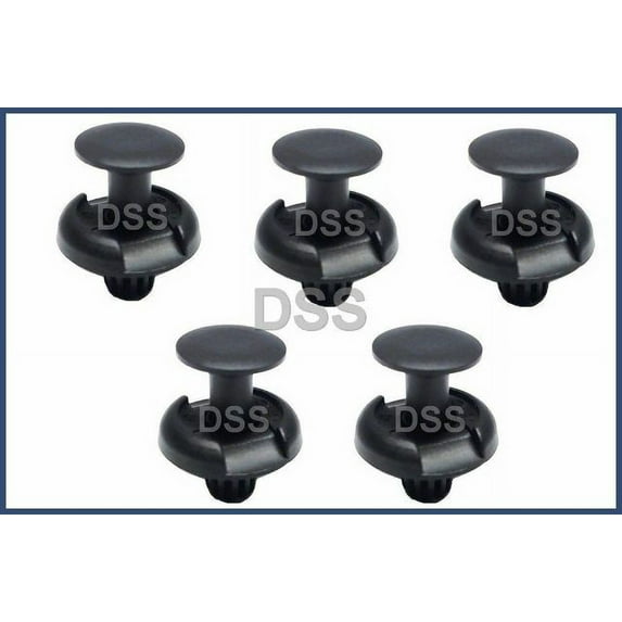 Genuine Honda Fender Liner Splash Shield Push Clip Set (x5) Rivet 91501S04003