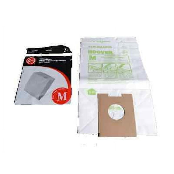 Genuine Hoover Style M Vacuum Bags Type 4010037M Dimension Canister Vac OEM [Single Loose Bag]
