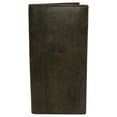 thumbnail image 1 of Genuine Hunter Leather Basic Checkbook Cover Holder, 1 of 14