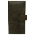 thumbnail image 1 of Genuine Hunter Leather Basic Checkbook Cover Holder, 1 of 14
