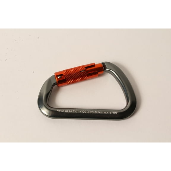 Genuine Husqvarna 596936202 D-Shape Carabiner Hook Arborist Tree Climbing