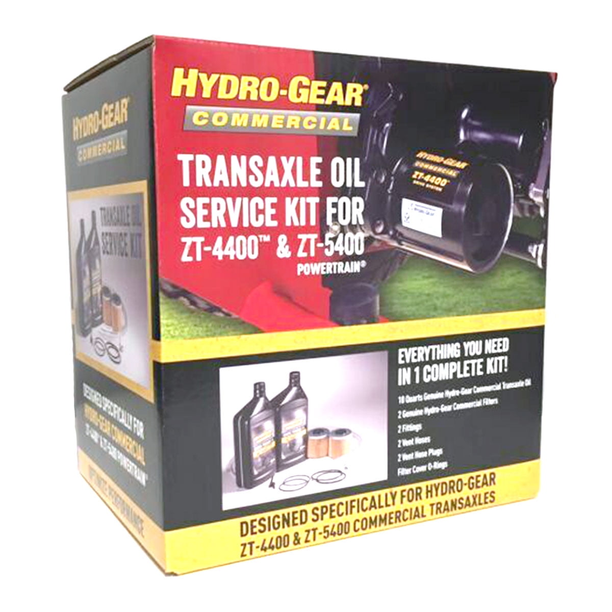Genuine Hydro Gear Transaxle Oil Service Kit for Lawn Mowers fits ZT4400 and ZT5400 / 72881