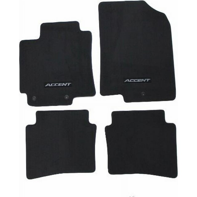 Hyundai Genuine Accent Floor Mat Carpet Set, Front & Rear (2012-2017 ...