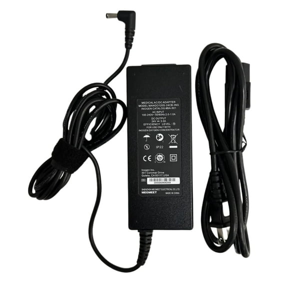 Genuine Inogen AC/DC Adapter PSU BA-501 for Inogen One G5 Concentrators with Power Cord