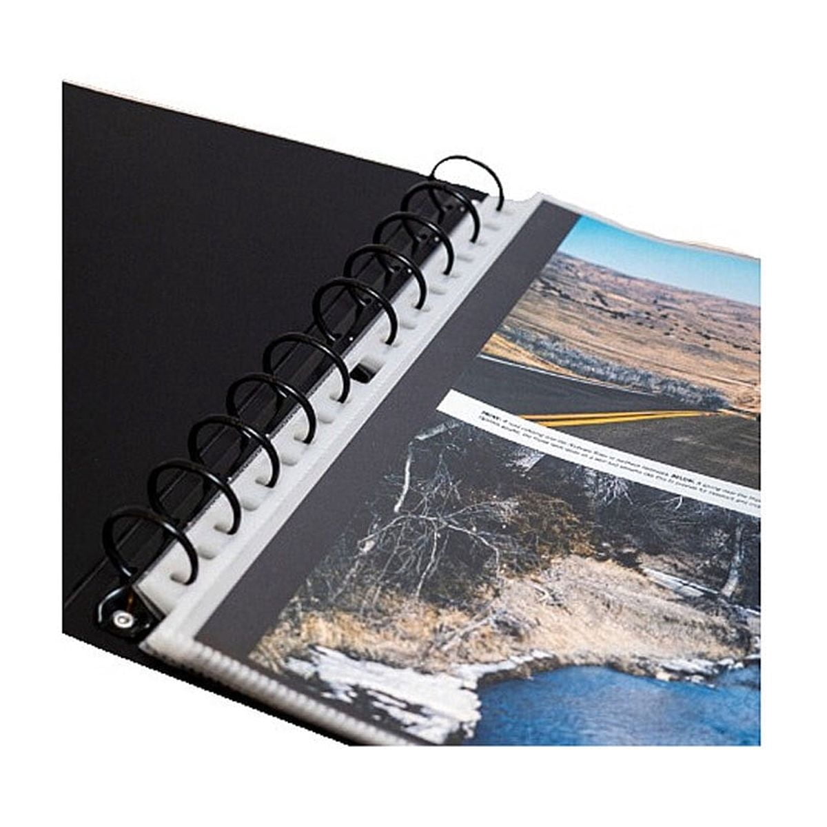 Itoya 14x17" Art Profolio Binder Refill Page, 20 Pages, Pack of 6, Clear
