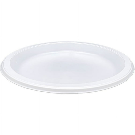 Genuine Joe 10-1/4" Large Plastic Plates, 125 pack, GJO10323