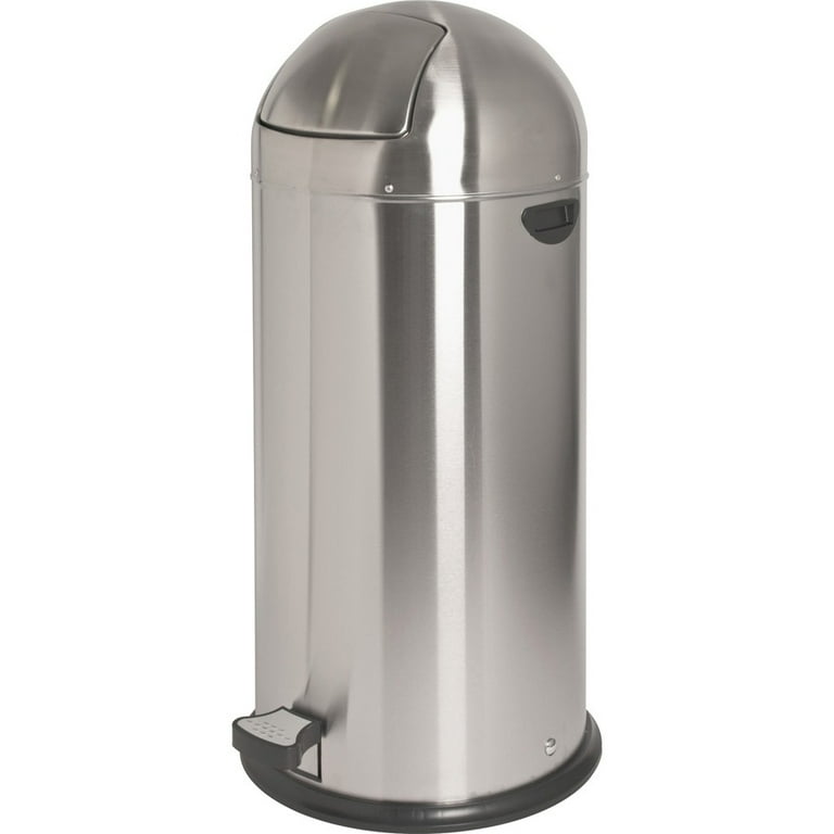 Genuine Joe 13.5 Gallon Pedal Receptacle Bin - 13.50 gal Capacity - Foot Pedal, Easy to Clean - 37.4 Genuine Joe 13.5 Gallon Pedal Receptacle Bin - 13.50 gal Capacity - Foot Pedal, Easy to Clean - 37.4