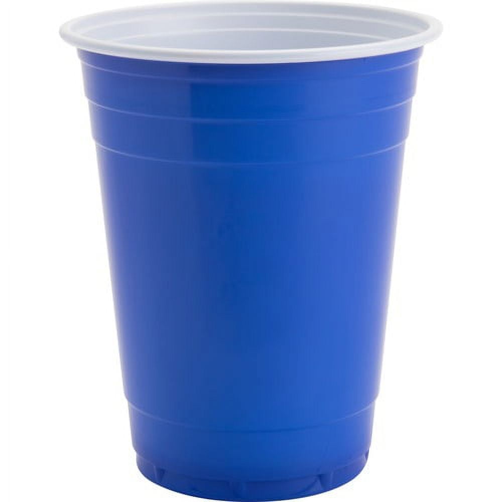 Genuine Joe 16 oz Plastic Party Cups 16 fl oz 50 / Pack Blue