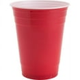 thumbnail image 1 of Genuine Joe 16 oz Plastic Party Cups - 16 fl oz - 50 / Pack - Red - Plastic - Party, Cold Drink | Bundle of 2 Packs, 1 of 1