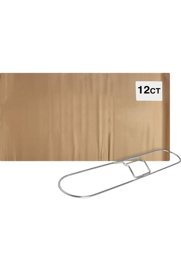 Genuine Joe 36" Dust Mop Frame - 360 Swivel, Rust Resistant, Chrome Plated, Reinforced - Chrome - Steel - 12 / Carton