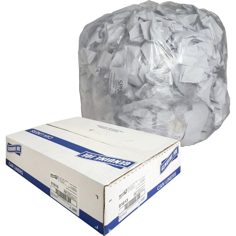 Genuine Joe Low Density Liners - Medium Size - 33 gal Capacity - 33 Genuine Joe Low Density Liners - Medium Size - 33 gal Capacity - 33