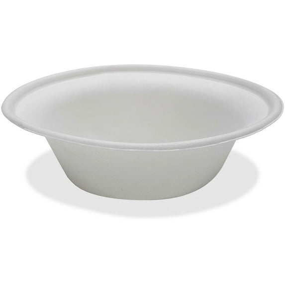 Genuine Joe Compostable Bowls, 12 oz, 50 count