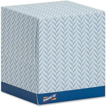 Genuine Joe, GJO26085, Cube Box Facial Tissue, 36 / Carton, White