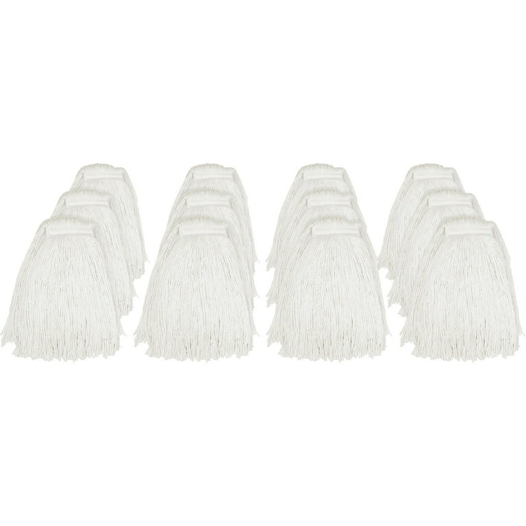 Genuine Joe Cut End Mophead - Rayon - 12 / Carton Genuine Joe Cut End Mophead - Rayon - 12 / Carton