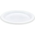 thumbnail image 1 of Genuine Joe Disposable Plastic Plates - Picnic, Food, Party, Breakroom - Disposable - White - Plastic Body - 125 / Pack | Bundle of 10 Packs, 1 of 1