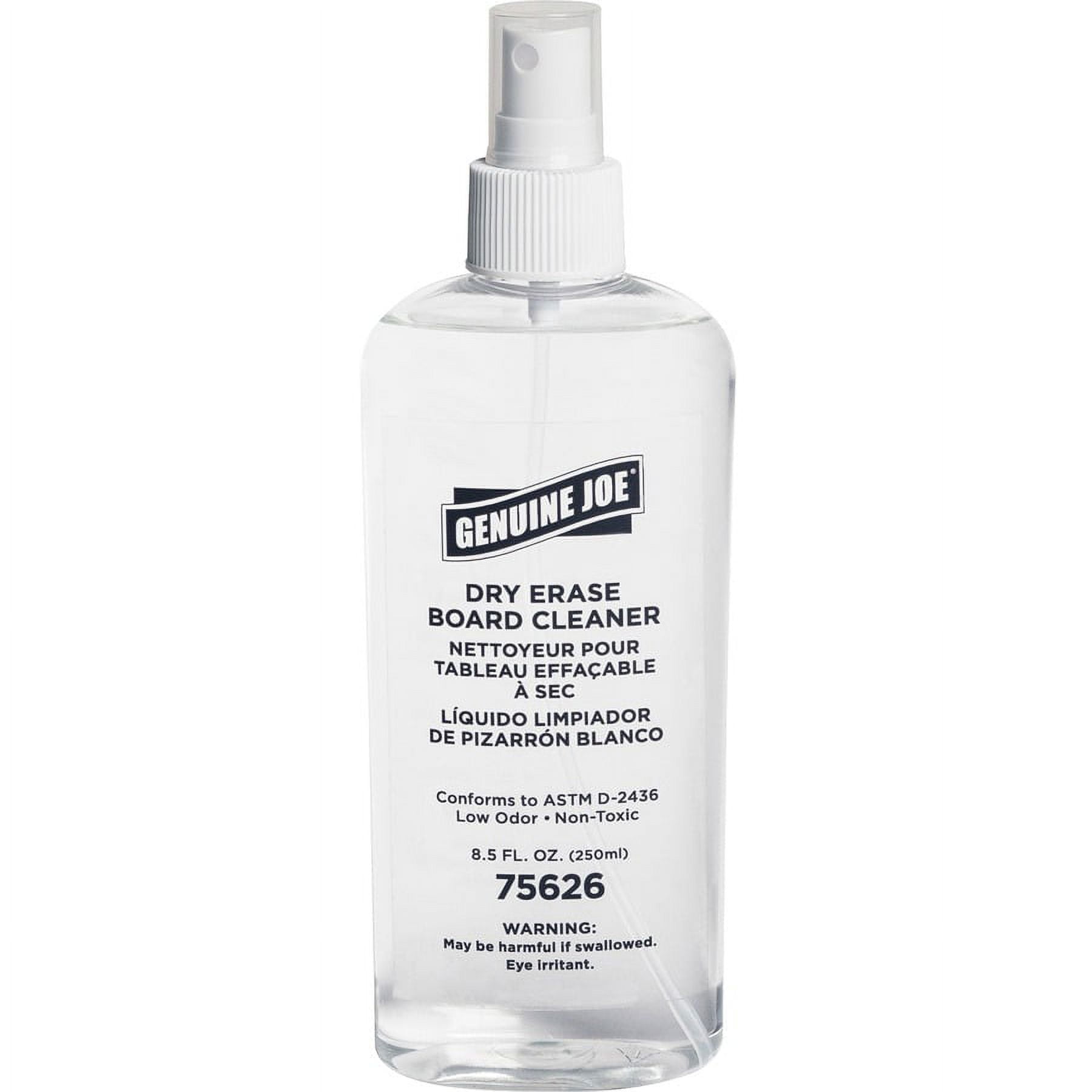 Genuine Joe Dry-erase Board 8 oz. Cleaner - Clear - 1Each Genuine Joe Dry-erase Board 8 oz. Cleaner - Clear - 1Each