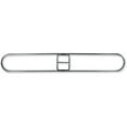 thumbnail image 1 of Genuine Joe Dust Mop Frame 360° Swivel, Rust Resistant, Reinforced - Chrome, 1 of 7