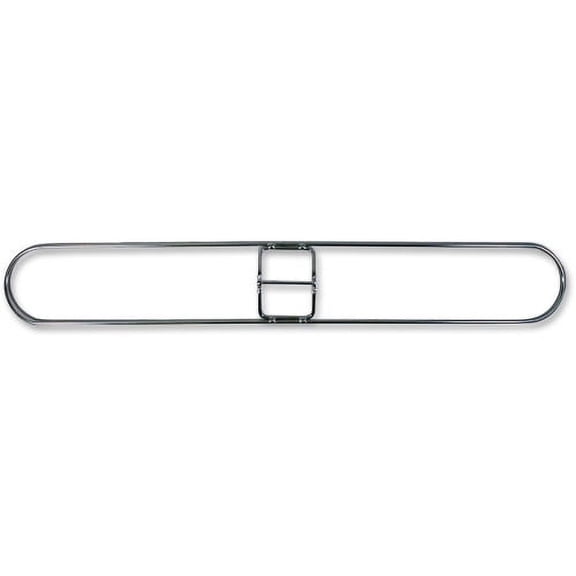 Genuine Joe Dust Mop Frame 360 Swivel, Rust Resistant, Reinforced - Chrome