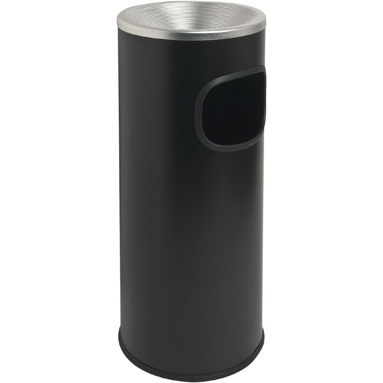 Genuine Joe Fire-safe 3-Gallon Ashtray Receptacle - 3 gal Capacity - Removable Lid, Fire-Safe, Compact - Aluminum, Stainless Steel - Stainless Steel - 1 Each Genuine Joe Fire-safe 3-Gallon Ashtray Receptacle - 3 gal Capacity - Removable Lid, Fire-Safe, Compact - Aluminum, Stainless Steel - Stainless Steel - 1 Each
