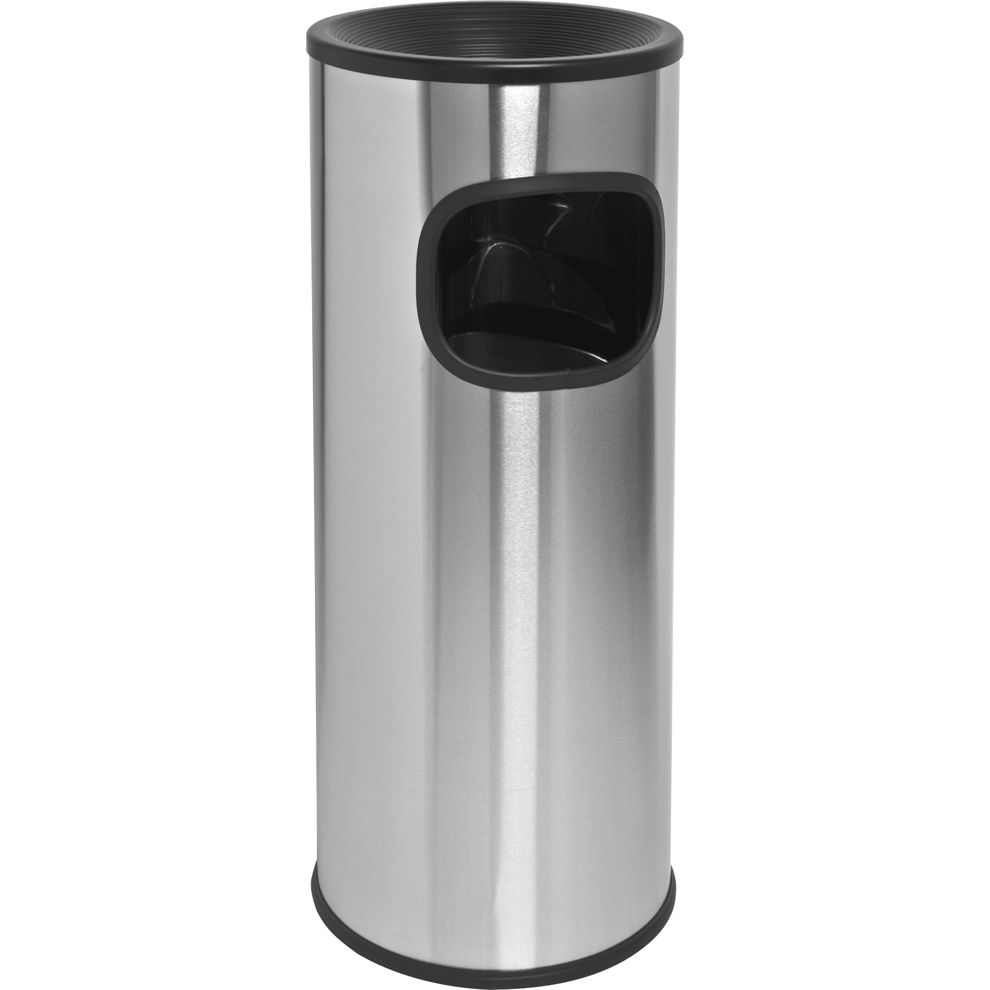 Genuine Joe Fire-safe 3-Gallon Ashtray Receptacle - 3 gal Capacity - Removable Lid, Fire-Safe, Compact - Aluminum, Stainless Steel - Stainless Steel - 1 Each Genuine Joe Fire-safe 3-Gallon Ashtray Receptacle - 3 gal Capacity - Removable Lid, Fire-Safe, Compact - Aluminum, Stainless Steel - Stainless Steel - 1 Each