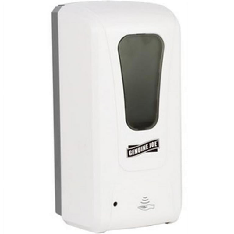 Genuine Joe Automatic Gel Dispenser - Automatic - Touch-free, Compact, Locking Mechanism, Tamper Resistant, Hygienic - White - 1Each Genuine Joe Automatic Gel Dispenser - Automatic - Touch-free, Compact, Locking Mechanism, Tamper Resistant, Hygienic - White - 1Each