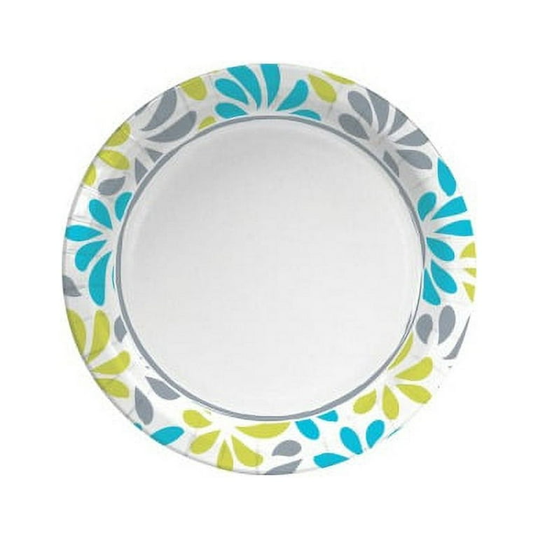 Printed cheap paper plates