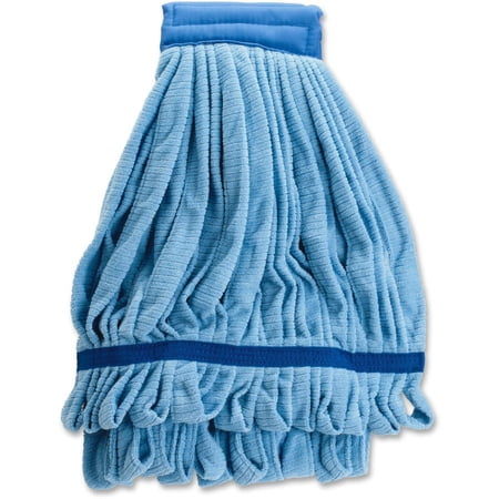 Genuine Joe GJO47539, Microfiber Wet Mophead Refill, 1 Each, Blue - MicroFiber - Blue | Bundle of 5 Each
