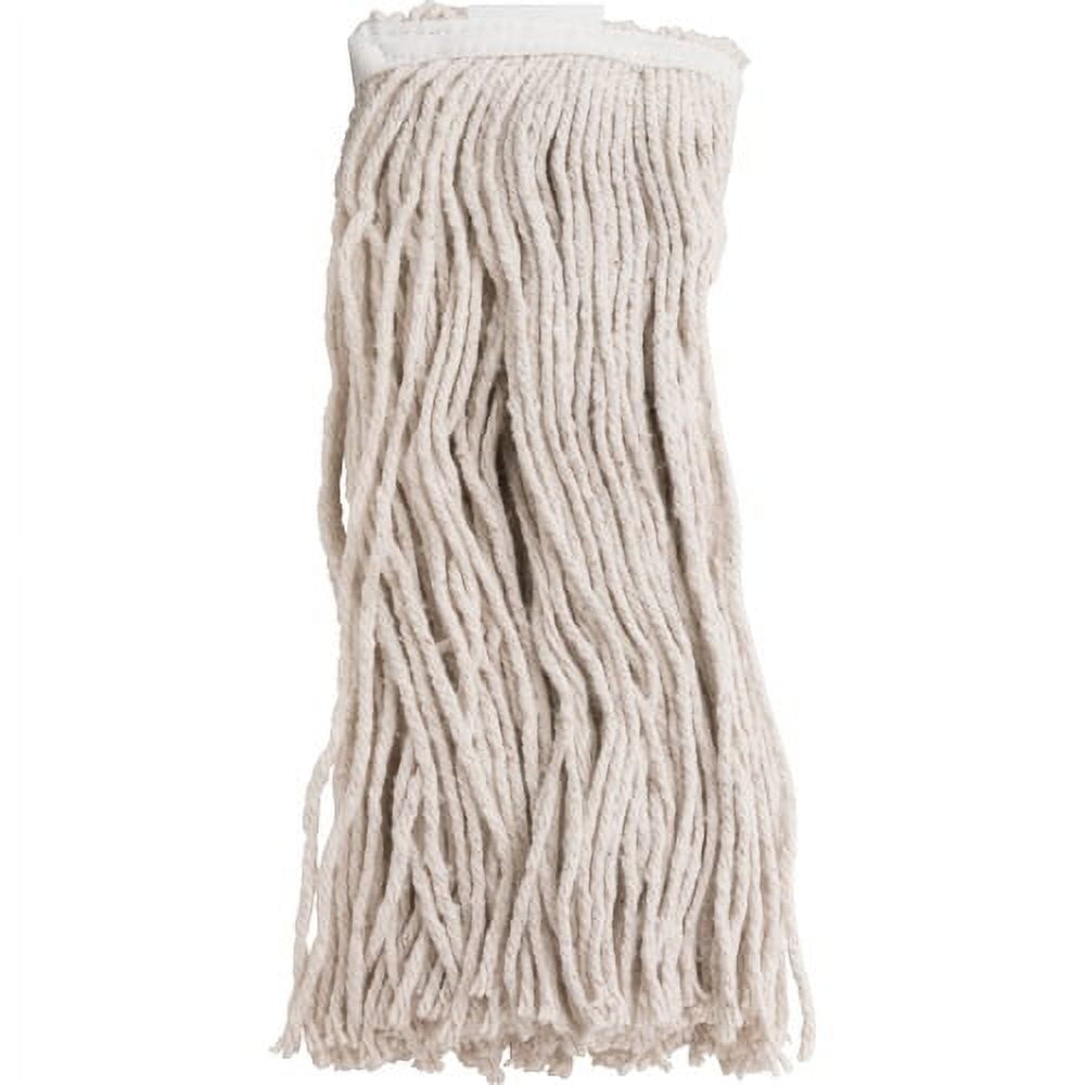 Genuine Joe Cotton Blend Mop Refill - Polyester, Rayon, Cotton - Natural - 1Each Genuine Joe Cotton Blend Mop Refill - Polyester, Rayon, Cotton - Natural - 1Each