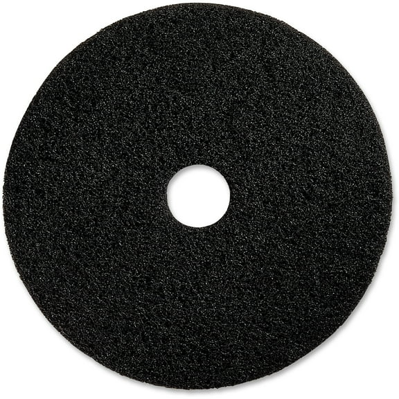 Genuine Joe, GJO90220, Black Floor Stripping Pad, 5 / Carton, Black