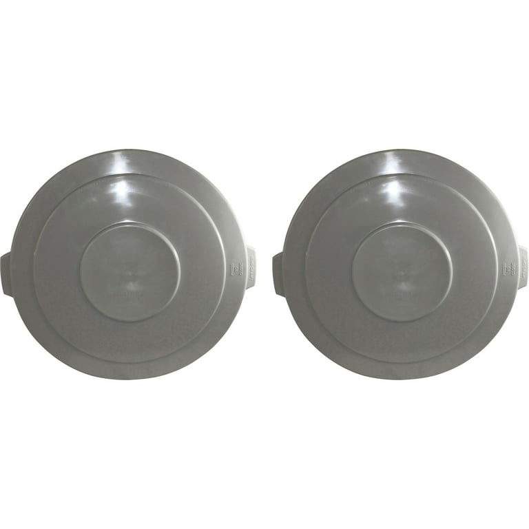 Genuine Joe Gator 55-Gallon Container Lid - Plastic - 1 Each - Gray Genuine Joe Gator 55-Gallon Container Lid - Plastic - 1 Each - Gray