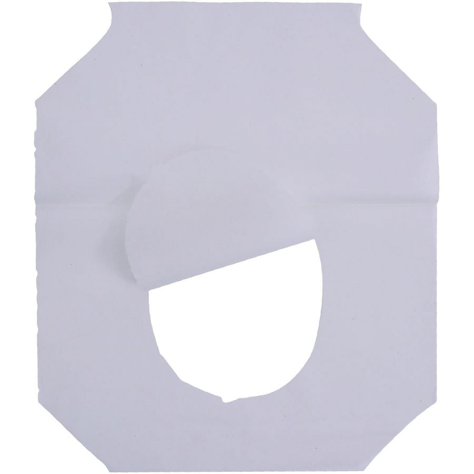 Genuine Joe Half-fold Toilet Seat Covers - Half-fold - For Public Toilet - 2500 / Carton - White Genuine Joe Half-fold Toilet Seat Covers - Half-fold - For Public Toilet - 2500 / Carton - White