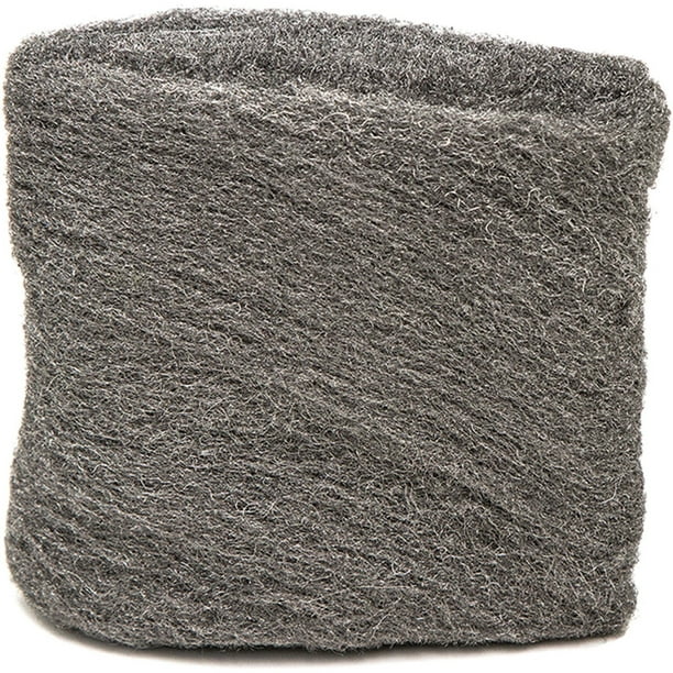 Genuine Joe Heavy-duty Steel Wool Hand Pad - 192/Carton - Steel - Gray Genuine Joe Heavy-duty Steel Wool Hand Pad - 192/Carton - Steel - Gray