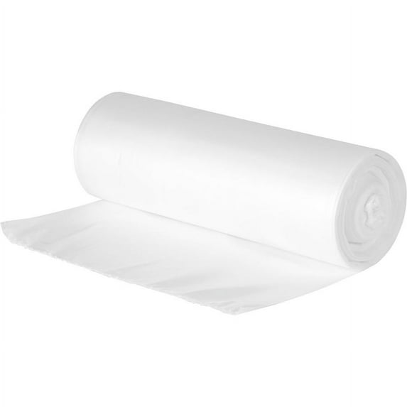 Genuine Joe Heavy-duty Trash Can Liners - 60 gal - 39" Width x 58" Length x 2.50 mil (63 Micron) Thickness - Clear - 50/Carton - Waste Disposal, Debris, Office Waste, Food Waste | Bundle of 5 Cartons