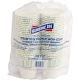 thumbnail image 1 of Genuine Joe Hot Cup - 10 fl oz - 50 / Pack - Assorted - Paper - Hot Chocolate, Cappuccino, Tea, Coffee, Beverage | Bundle of 5, 1 of 2