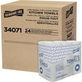 thumbnail image 1 of Genuine Joe Kitchen Paper Towels - 2 Ply - 140 Sheets/Roll - White - Perforated, Soft, Absorbent - For Kitchen, Breakroom, Hand - 6 Rolls Per Container - 4 / Carton | Bundle of 2 Cartons, 1 of 1