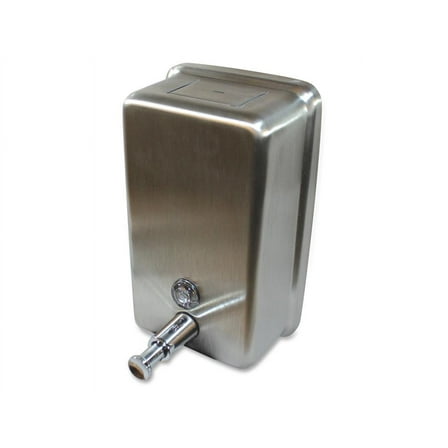 Genuine Joe Liquid Soap Dispenser Vertical 40oz Cap STST 85134