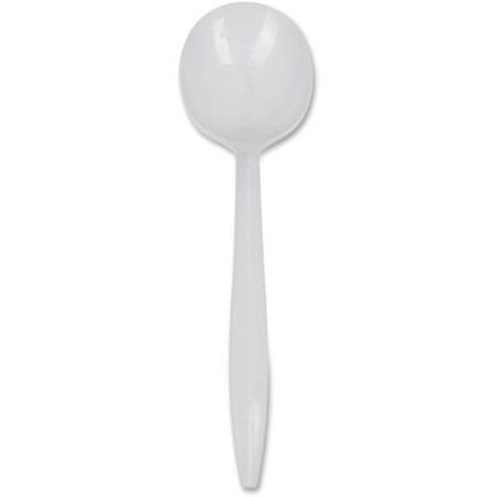 Genuine Joe Medium-Weight Soup Spoon, Each
