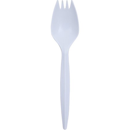 Genuine Joe Medium-Weight Spork, Each